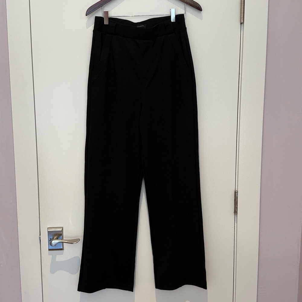 Dictionary  Marceline Black Wide-Leg Trousers M wide dress pants Stich fix